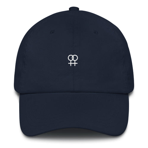 Lesbian Symbol Hat – Navy - hat - shoppassionfruit