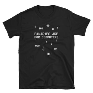 Binaries Are For Computer Shirt - Black - shirt - shoppassionfruit