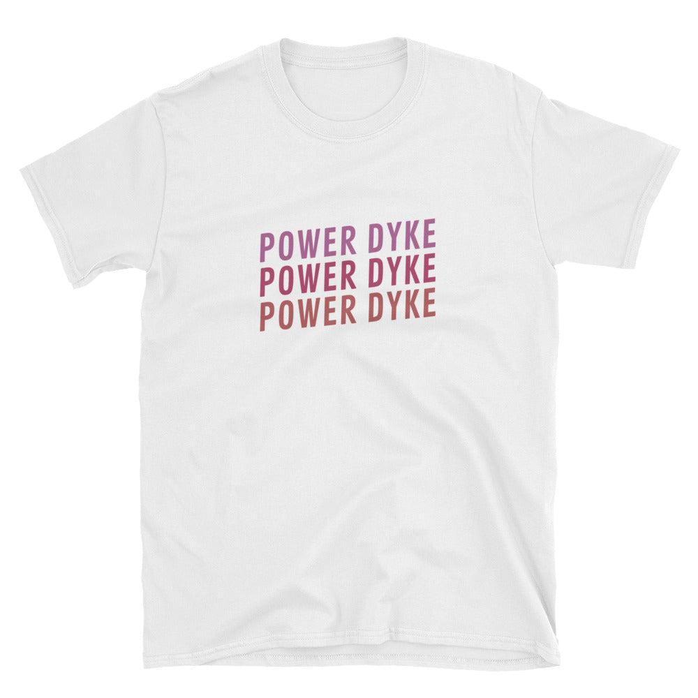 Power Dyke Shirt – White - shirt - shoppassionfruit
