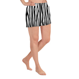 Zebra Print Short Shorts