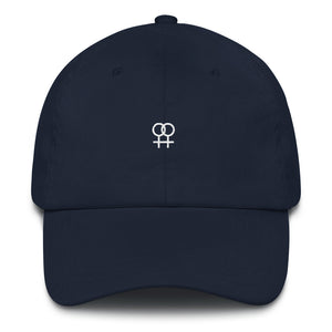 Lesbian Symbol Hat – Navy - hat - shoppassionfruit