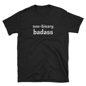 Non-Binary Badass Shirt – Black - shirt - shoppassionfruit