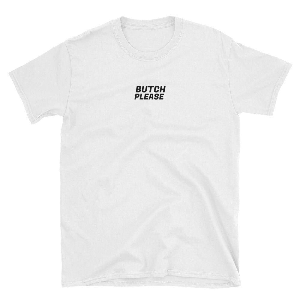 Butch Please Shirt – White - shirt - shoppassionfruit