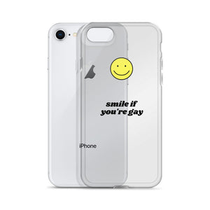 Smile If You're Gay iPhone Case - iphone case - shoppassionfruit
