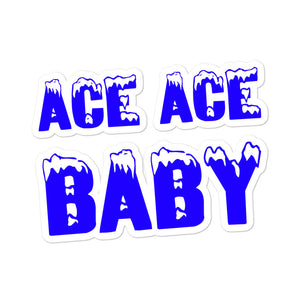 Ace Ace Baby Die Cut Sticker