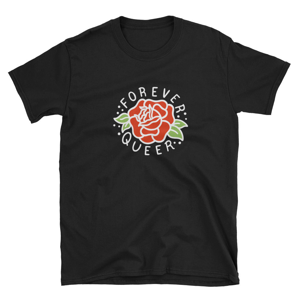 Forever Queer Reversed Shirt – Black - shirt - shoppassionfruit