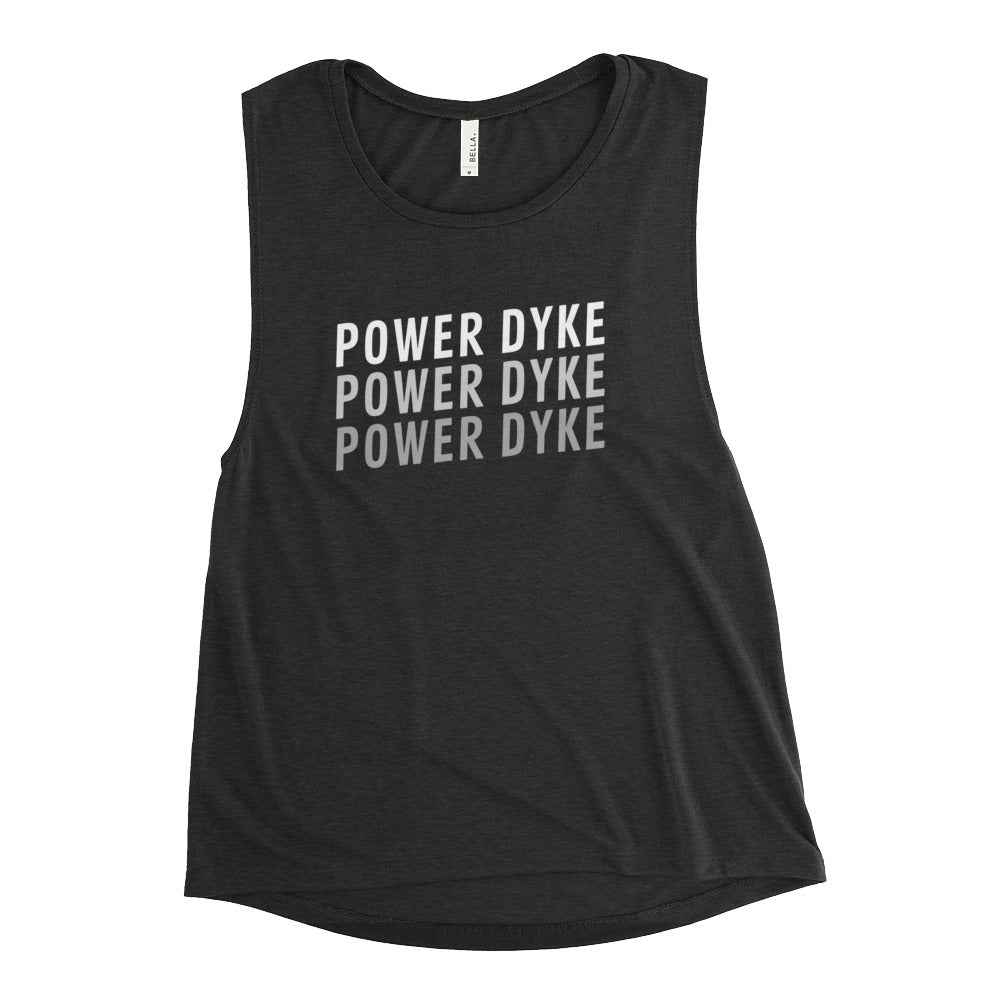 Power Dyke Muscle Tank - tank - shoppassionfruit