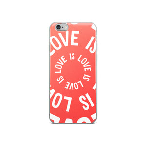 Love is Love Spiral iPhone Case - iphone case - shoppassionfruit