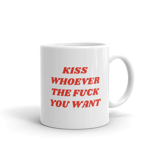 Kiss Whoever Mug - mug - shoppassionfruit