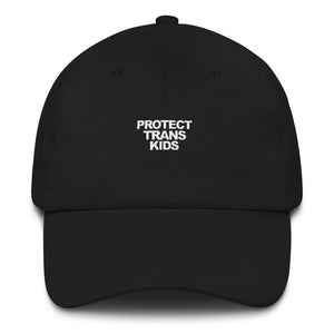 Protect Trans Kids Hat - Black - hat - shoppassionfruit