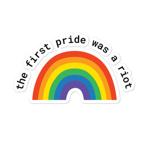 Pride Riot Die Cut Stickers