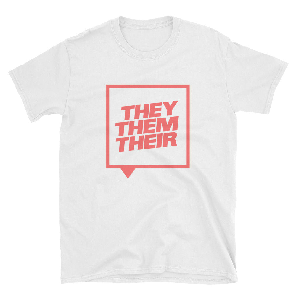They Them Their Shirt - White - shirt - shoppassionfruit