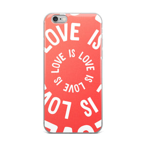 Love is Love Spiral iPhone Case - iphone case - shoppassionfruit