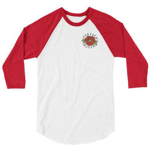 Forever Queer Baseball Shirt – Red/White -  - shoppassionfruit