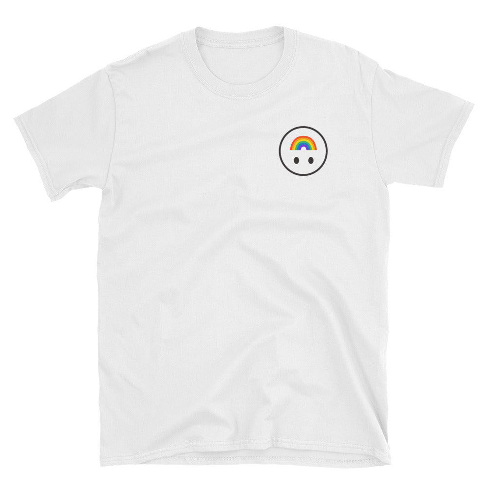 Happy Pride Face T-Shirt - shirt - shoppassionfruit
