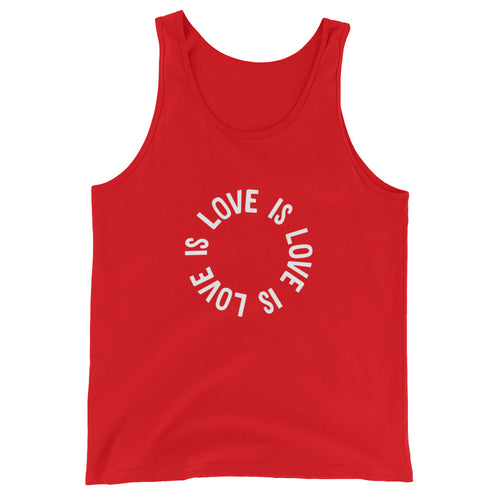 Love Is Love Is Love Tank Top – Red - tank - shoppassionfruit